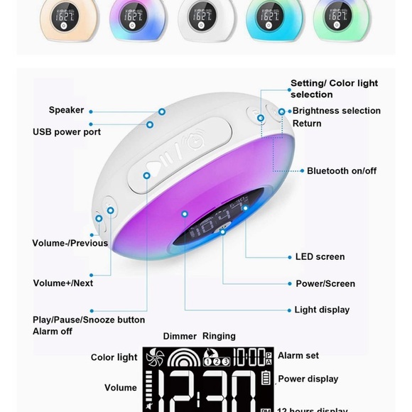 Uplayteck Alarm Clock - Picture 10 of 16